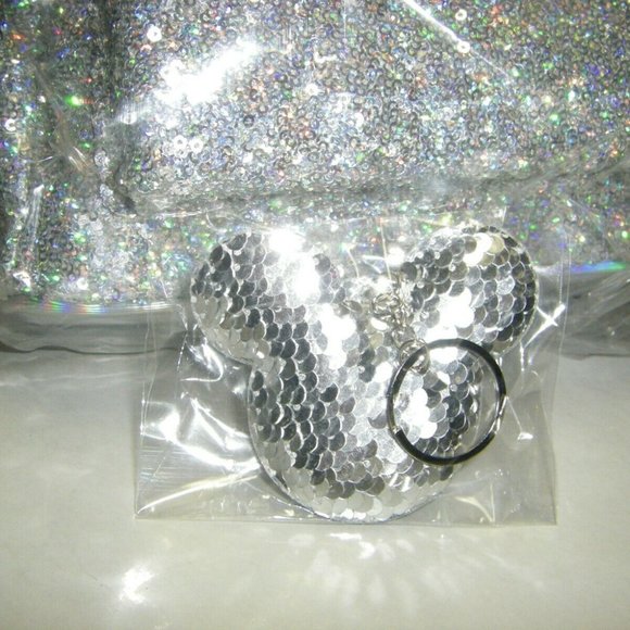 Disney Minnie Mouse Backpack Holographic Sequin - Picture 8 of 11
